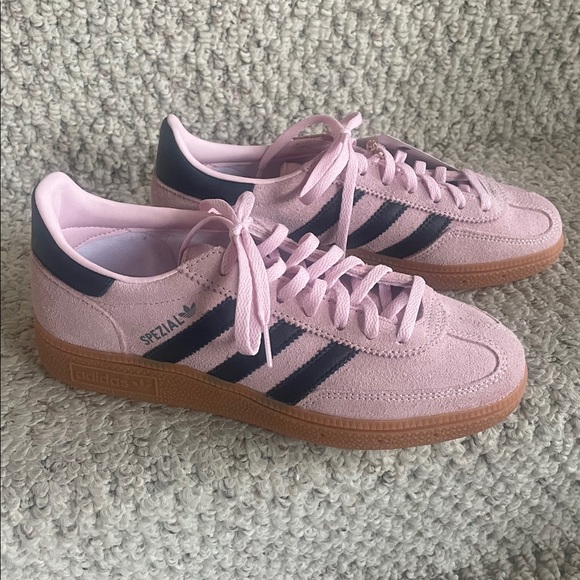 Adidas Hanball Spezial W Clear Pink / Arctic Night / Gum- NEW - Picture 6 of 9